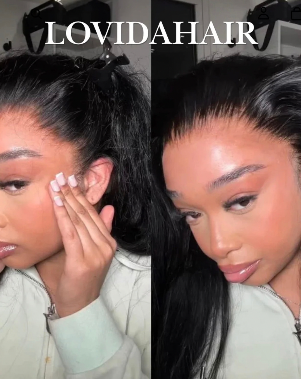 TRANSPARENT WIGS